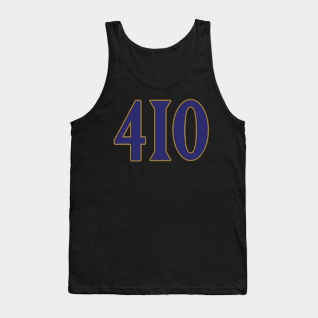 Baltimore LYFE the 410!!! Tank Top by OffesniveLine